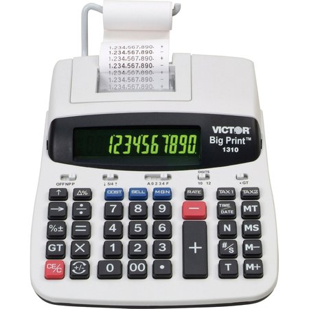 Victor Technology Commercial Calculator, Printing, 9-1/2in.L 1310