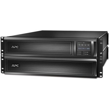 Apc UPS System, 3000VA, 7 Outlets, Rack/Tower, Out: 120V AC , In:120V AC SMX3000RMLV2U