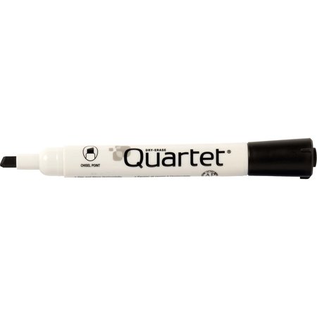 Quartet Dry Erase Marker, Chisel Tip, Black, PK12 Low Odor 51-002692QA