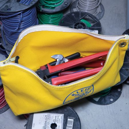 Klein Tools Tool Bag, Yellow, Canvas 5539LYEL