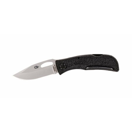 Gerber Folding Knife, Drop Point, 2-3/8In, Black 06501