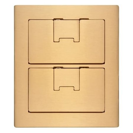 CARLON Electrical Box Cover, Rectangular, Non-Metallic E9762B