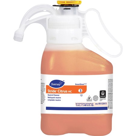 Diversey Citrus Neutral Cleaner, 1.4L Jug 95122613