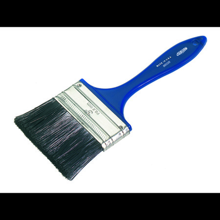 OSBORN 4" Wall Paint Brush, Plastic Handle 0008602700