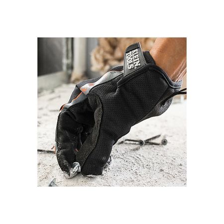 Klein Tools Mechanics Touchscreen Gloves, L, Black, Fabric 40230