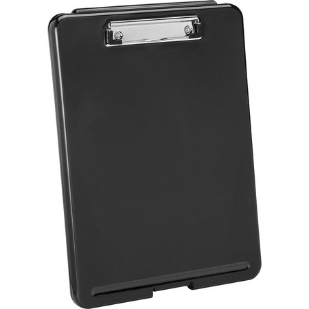 Business Source Clipboard, Storage, Plastc, Bk 1 Ea 37513