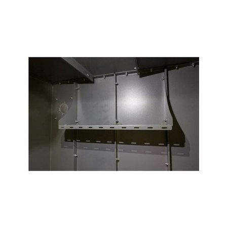 SWISHER Shelf-Double Panel, Grey SRAC20226