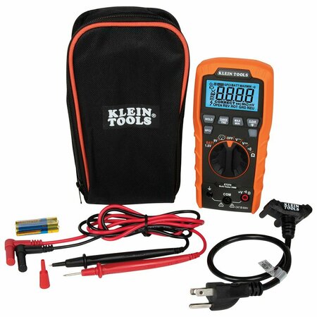 KLEIN TOOLS Digital Multi-Tester w/Receptacle Tester ET270