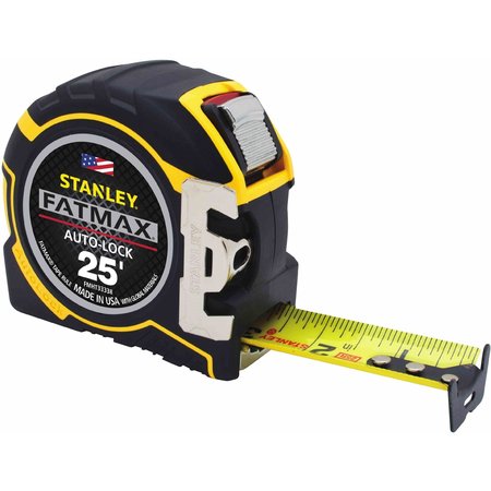 Stanley 25 ft Tape Measure, 1 1/4 in Blade FMHT33338L