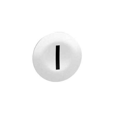 SCHNEIDER ELECTRIC White cap marked I for rectangular multiple-headed pushbutton Ø22 ZBA7131