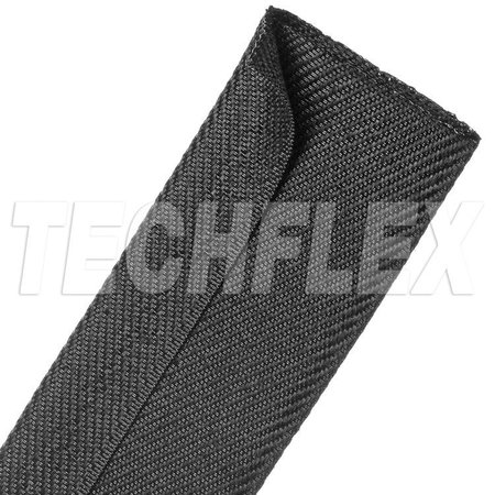 TECHFLEX F6 FLAT 2-1/4", Black Flat Cables Wrap F6Z2.25BK