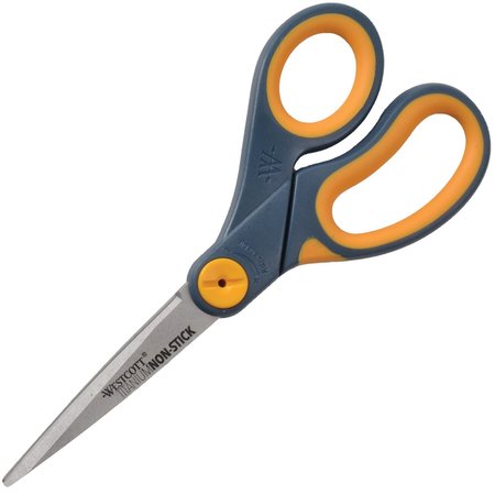 Acme United Scissors, Nonstick, Strght, 8" 14849