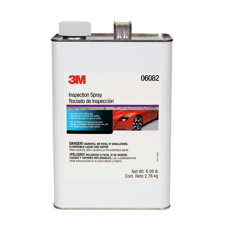 3M Inspection Spray, 06082, 1 gal, PK4 06082