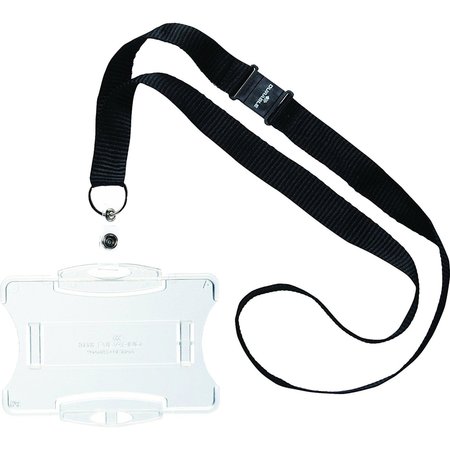 Durable Office Products ID Badge Holder, 2-3/4" L, Open Style, PK10 826619