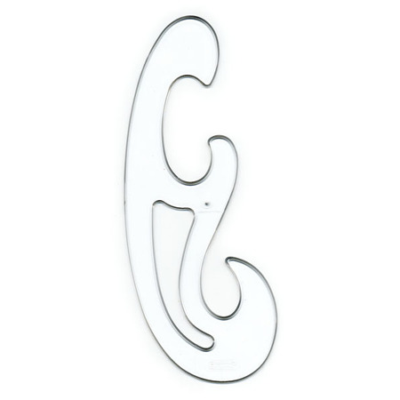 Westcott French Curves, 8 1/2" French Curve FC-342