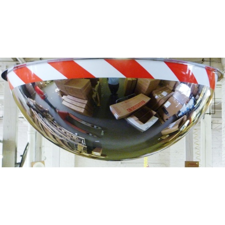 SEE ALL INDUSTRIES Mirror, Full Dome, Hi Vis, Acrylic, 36" dia. PV36-360RT