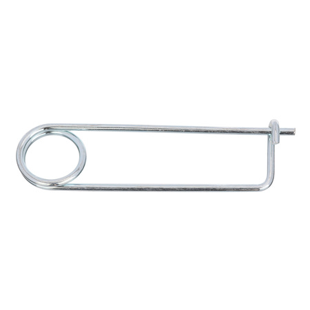Itw Bee Leitzke Safety Pin, Spring Wire, 2 13/16 in Usbl L, 4 3/8 in L, 10 PK WWG-SFPH-004