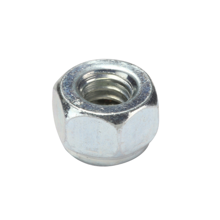 Zoro Select Nylon Insert Lock Nut, 1/4"-20, Steel, Grade 5, Zinc Plated, 5/16 in Ht, 100 PK U12348.025.0001