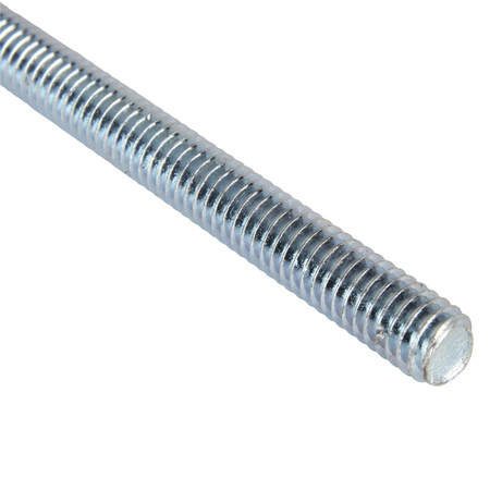 Zoro Select Fully Threaded Rod, 5/16"-18, 6 ft, Steel, Grade A, Zinc Plated Finish U20300.031.7200