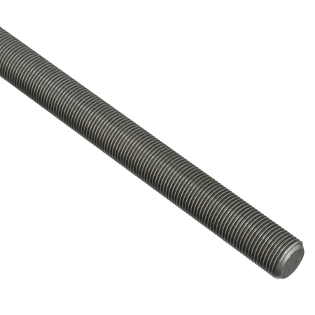Zoro Select Fully Threaded Rod, 3/4"-16, 12 in, Steel, Grade 2, Plain Finish 56108