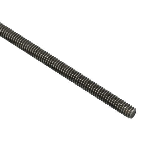 Zoro Select Fully Threaded Rod, 1/4"-20, 6 ft, Stainless Steel, 18-8, Plain Finish U51070.025.7200