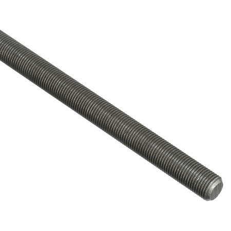 ZORO SELECT Fully Threaded Rod, 9/16"-18, 12 in, Steel, Grade 2, Plain Finish 57157