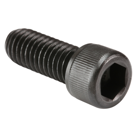 Zoro Select 3/8"-16 Socket Head Cap Screw, Black Oxide Steel, 1 in Length, 50 PK U07000.037.0100