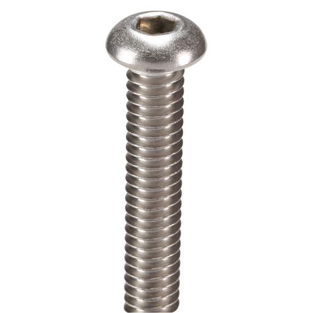 Zoro Select 1/4"-20 Socket Head Cap Screw, Plain 18-8 Stainless Steel, 1-3/4 in Length, 100 PK U51030.025.0175