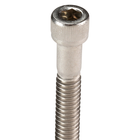 Zoro Select 1/4"-20 Socket Head Cap Screw, Plain 18-8 Stainless Steel, 1-1/2 in Length, 100 PK U51050.025.0150