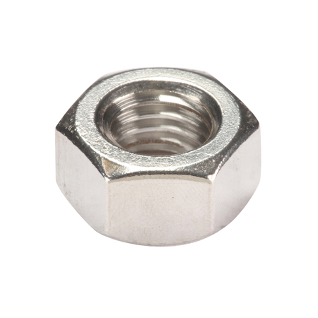 Zoro Select Hex Nut, M12-1.75, A2 Stainless Steel, Not Graded, Plain, 10 mm Ht, 25 PK M51080.120.0001