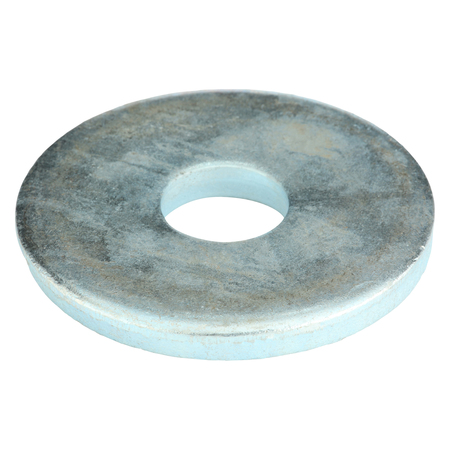 ZORO SELECT Fender Washer, Fits Bolt Size 1" , Steel Zinc Plated Finish, 5 PK U38160.100.0004