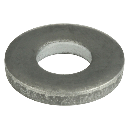 ZORO SELECT Flat Washer, For Screw Size 5/16" , Steel Black Oxide Finish, 100 PK U38403.031.0001