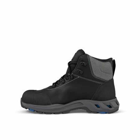 Gaston Mille Top Addict Michelin Leather Work Boot, Black, Men's Size 6 ADHN3-6