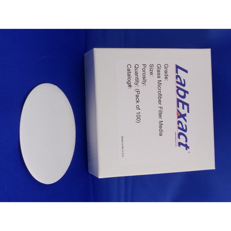 LABEXACT Glass Microfiber Filter, 11.0cm, PK100 LEA1100