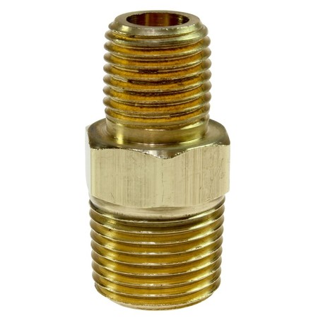 COILHOSE PNEUMATICS Hex Nipple 1/2" MPT x 3/8" MPT CO H0806