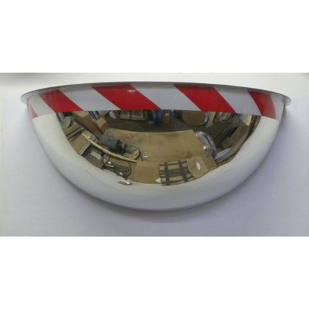 SEE ALL Half Dome Mirror, High Viz, 36", Acrylic PV36-180RT