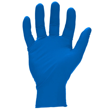 SW SAFETY Hydrex, Nitrile Exam Gloves, 6.1 mil Palm, Nitrile, Powder-Free, 2XL, 50 PK, Blue N106556