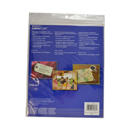 Westcott Laminating Sheets, Laminating Sheets 8"x10" 15848