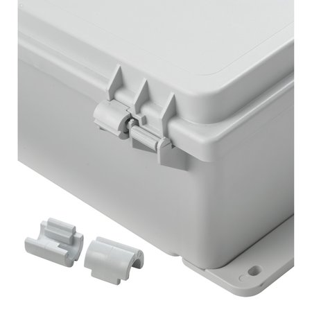 NVENT HOFFMAN Hinge Retainers, 2.25x2.5x0.5, Polyester AHGCLP