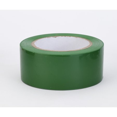 MUTUAL INDUSTRIES 2" X 36Yd Green Aisle Marking Tape, 24Rls 17785-39-2000