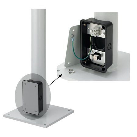 Nvent Hoffman Floorpost with Junction Box, 11.90x11.9x FLOORPOST