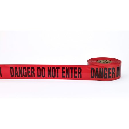 MUTUAL INDUSTRIES 3" X 300' Danger D N Enter Barricade Tape (Red) 16C 17779-0-0300