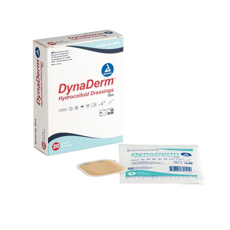 DYNAREX DynaDerm Hydrocolloid Dressing -, PK240 3014