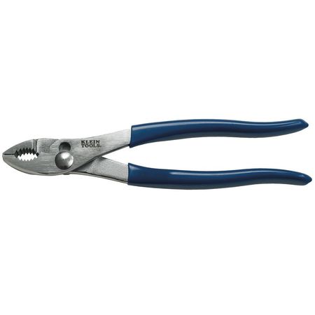 Klein Tools 8 in Slip Joint Plier, Tether Capable, 1.25 in Jaw D511-8