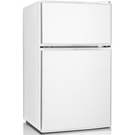 Keystone Compact 2-Door Refrigerator/Freezer, 3.1 Cu. Ft., White KSTRC312CW