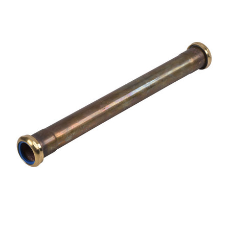 Dearborn Brass 1-1/2" Pipe Dia., Brass, Extension Tube, Double Slip Joint Extension Tube 793BD-20BN-3
