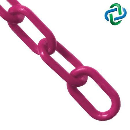 MR. CHAIN Magenta Plastic Chain 2"(#8, 51 mm)x500 50018-500