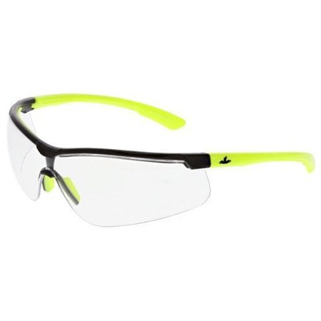 MCR SAFETY Safety Glasses, Gray Anti-Fog KD722PF420