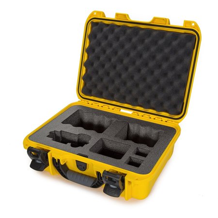 NANUK CASES Case with Foam, Yellow, 920S-080YL-0A0-19135 920S-080YL-0A0-19135