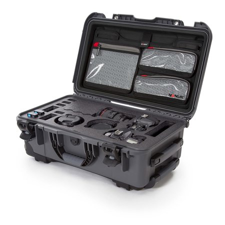 NANUK CASES Case with Lid Organizer with F for 2 B, 935S-070GP-0A0-20060 935S-070GP-0A0-20060